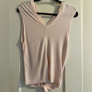 Athleta cap sleeve tie back tank, size XS